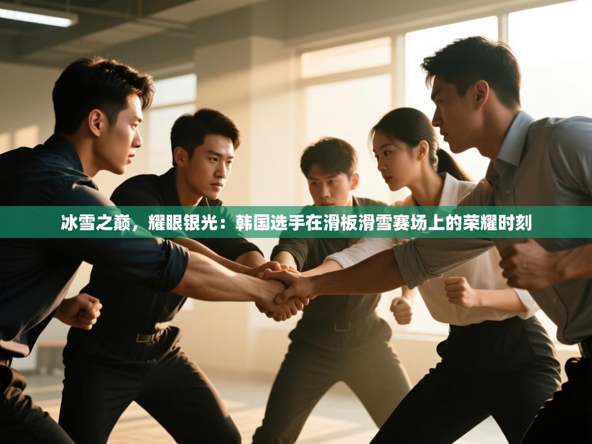 冰雪之巅，耀眼银光：韩国选手在滑板滑雪赛场上的荣耀时刻  第2张